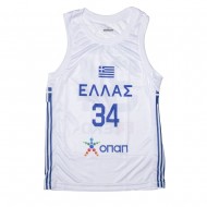 Ανδρική Μπλούζα Μπάσκετ Λευκό Νο34 Ανδρική Μπλούζα Μπάσκετ Λευκό Νο34