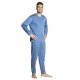 Πιτζάμα Ανδρική Plus Size Μπλε Ανοιχτό Καρό Πιτζάμα Ανδρική Plus Size Μπλε Ανοιχτό Καρό