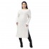Γυναικείο Φόρεμα Πλεκτό Plus Size Λευκό