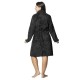 Γυναικεία Ρόμπα Fleece Μαύρη Με Ζώνη Και Τσέπες Γυναικεία Ρόμπα Fleece Μαύρη Με Ζώνη Και Τσέπες