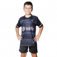 Παιδικό Ποδοσφαιρικό Σετ Μαύρο - Ροζ Νο10