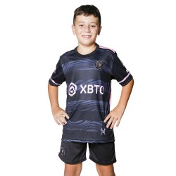 Παιδικό Ποδοσφαιρικό Σετ Μαύρο - Ροζ Νο10